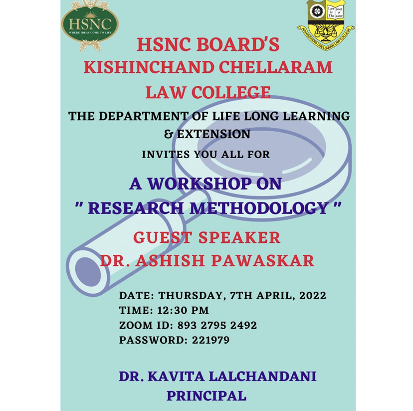 Research Methodology by Dr. Ashish Pawaskar, Faculty, Sydenham College, Mumbai